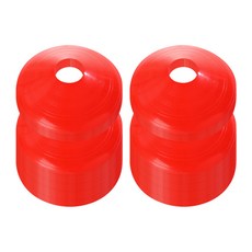 訓練圓錐碟 100入, 紅色的