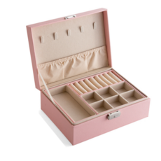 Lalamiz 雙層收納飾品整理盒 JB030 23 x 17 x 9 cm, 1個