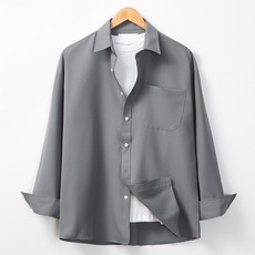 Raymon 男士Glen寬鬆版口袋翻領襯衫