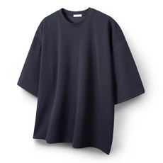 해리슨 남성용 오버핏 골지 라운드 7부 티셔츠 HA-1099 WOD1025