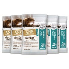 ANF 베터플러스 캣 기능성 사료 샘플, 40g, 5개, 헤어볼+장건강