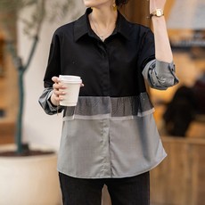 ATTERLIC 女款Gretan荷葉邊大尺碼襯衫 10899