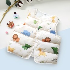 woojooi 幼兒草莓汁鋪棉背心