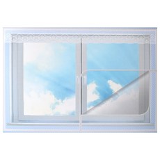 拉鍊式窗戶防蚊網