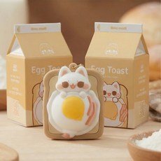 대원씨아이 아리웍스 메구 에그토스트 피규어 키링