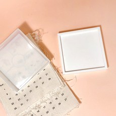 모던스퀘어 민무늬 트레이 실리콘몰드