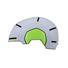 나우 헬멧 URBI NB-400, White matt + Neon green, 1개