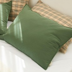 BAZAAR 飯店級 Supima棉 100織 莫內 顏料染純棉枕頭套