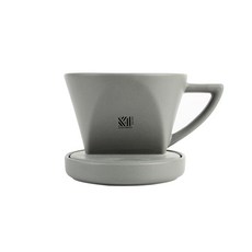 Pogaeda Barista&Masi 咖啡濾杯 灰色, 300ml, 單品, 1個