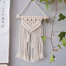 알로데 휴양지 니트 벽걸이 장식, NO.06 패턴꼬임