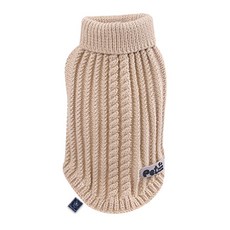 DING DONG PET 寵物Angju高領針織背心, 米色