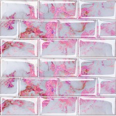 피삼십일 마블링 타일 시트지 10p, 10