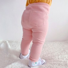 Going Kids 兒童羅紋口袋內搭褲