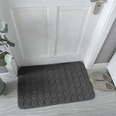 絎縫圓形圖案腳踏墊, A06