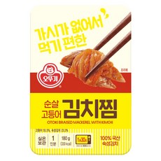 오뚜기 순살 고등어 김치찜, 180g, 1개