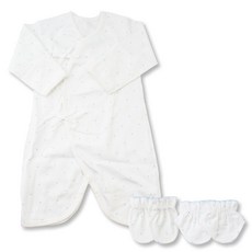 babybear 嬰兒心形點點蝴蝶衣+手套+腳套