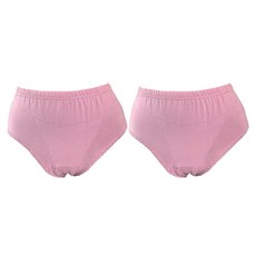 Dublin女款安心機能性失禁棉質內褲 2入, 紫色的