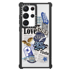 모란카노 임팩트 투명 유니크 디자인 휴대폰 케이스