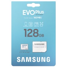 SAMSUNG 三星 EVO Plus microSD 記憶卡, 128GB, 1個