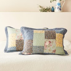 La Pomme 多米諾絎縫枕頭套 2件組