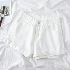 바디보 여성용 청 반바지