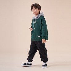 Justin23 Junior 兒童刷毛Create連帽大學T + 長褲套裝