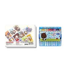 ARTMORE Sosofun 每張速寫本繪圖紙 130g x 125 張 + 玩具 24 色水彩男孩套組, 125張