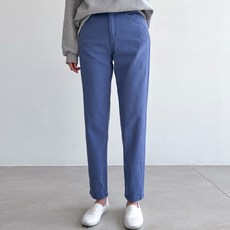 피핀 여성용 밴딩 배기 코튼팬츠 79905