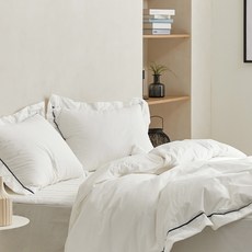 파르페by알레르망 국내 제조 도슨 80수 누빔 이불커버 + 베개커버 + 패드 세트