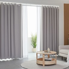 Haven 雞眼遮光窗簾, 象牙色