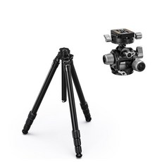 레오포토 루시퍼 10X 카본 삼각대 + 기어헤드 세트, LG-324C, G3, 1개