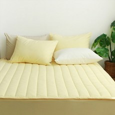 韓國 amante New Day2系列 半超細纖維固定帶床墊, Butter