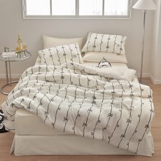 PRIELLE BB洗被, 蝴蝶結象牙白, 蒲團分開