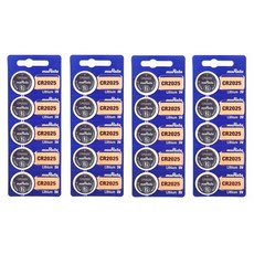 무라타 리튬 동전형 건전지 CR2025, 5개입, 4개