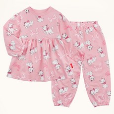 mollimelli friends 兒童款迪士尼貴族貓瑪莉蝴蝶結睡衣