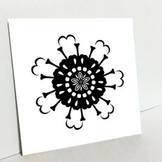 HTP 傳統圖案瓷磚 蓮花圖案 蓮花紋瓦當 K0966 8830