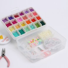 집사람 멀티큐브 2단 칸막이 수납박스, 화이트, 1개