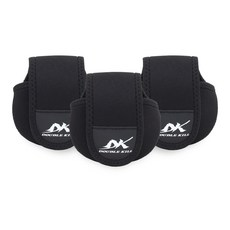 SAPA Neoprene Double Kill 雙軸捲線器收納袋 3入, 黑色