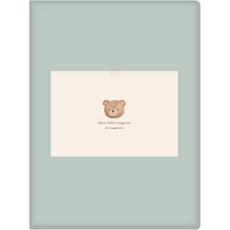 Ricoz Bebe 超音波相簿 L 薄荷綠, 薄荷, 40頁