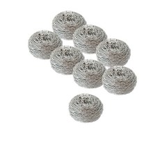 善宇 亮晶晶不鏽鋼鋼絲球 大型, 8個, 1入