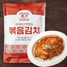 종가 아삭하고 맛있는 볶음 김치, 1kg, 1개