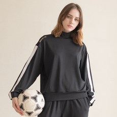 Duran 女款Performance訓練高領大學T恤 DTF3W-4130