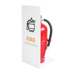 Garden in the City 鋼製滅火器支架B型, 白色, 1個