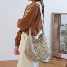 프롬헤븐 카플러 니트 숄더백 C587