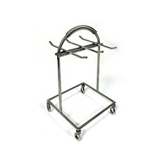 Sang Sang and D.U Twisted 餐具套組手工甜點衣架, 銀色