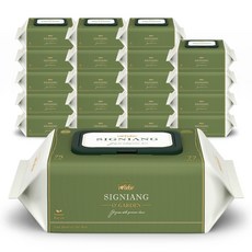 아이러브베베 시그니앙 오가든 아기물티슈 캡형, 75g, 77매, 20개