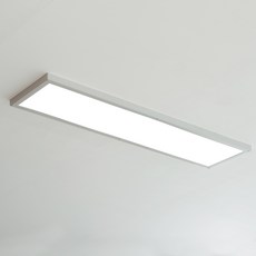 슬림 직하 엣지 LED 60W 주방등, 화이트 + 하얀빛