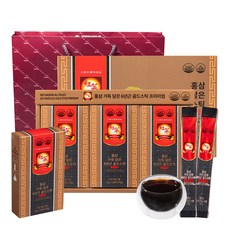 KOREA GINSENG DISTRIBUTION 優質6年根紅蔘液隨身包+提袋, 720g, 1組