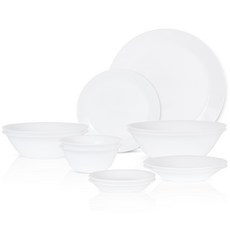 Bachile Moonlight 2人份居家餐具組 12件, 混合顏色, 7種