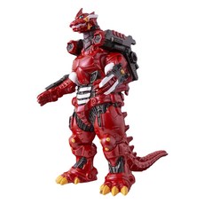 BANDAI MOVIE MONSTER系列 3式機龍 x 貳號機哥吉拉 軟膠玩具, 約165mm, 1盒